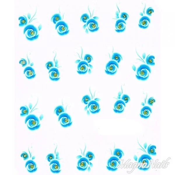 2D Nail Art One Stoke Sticker