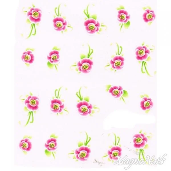 2D Nail Art One Stoke Sticker