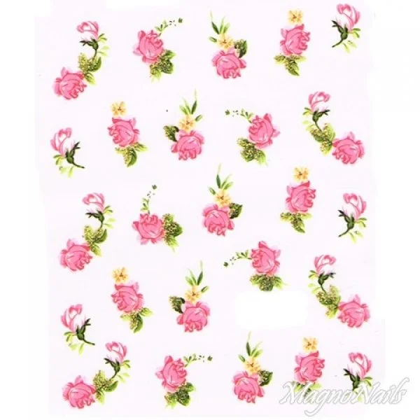 2D Nail Art One Stoke Sticker