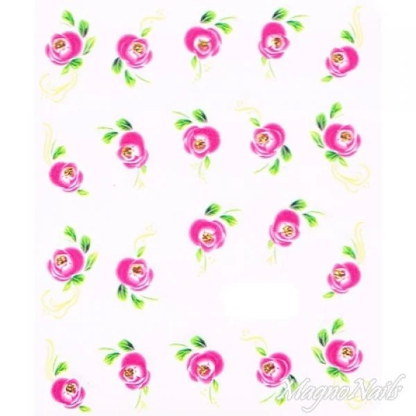 2D Nail Art One Stoke Sticker