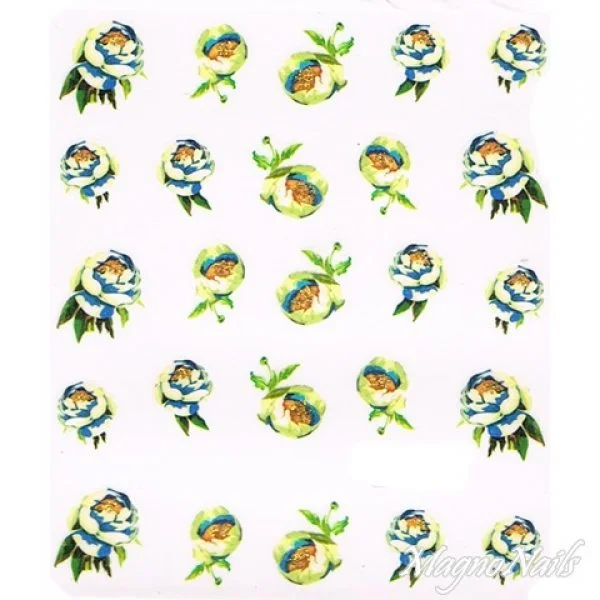 2D Nail Art One Stoke Sticker