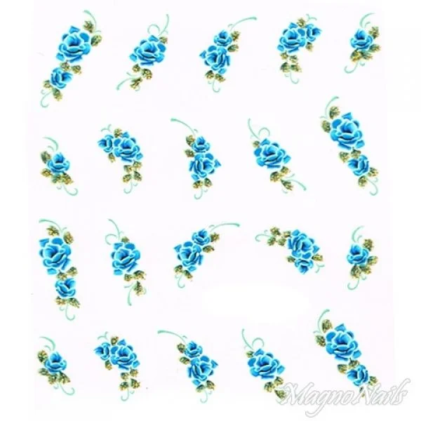 2D Nail Art One Stoke Sticker