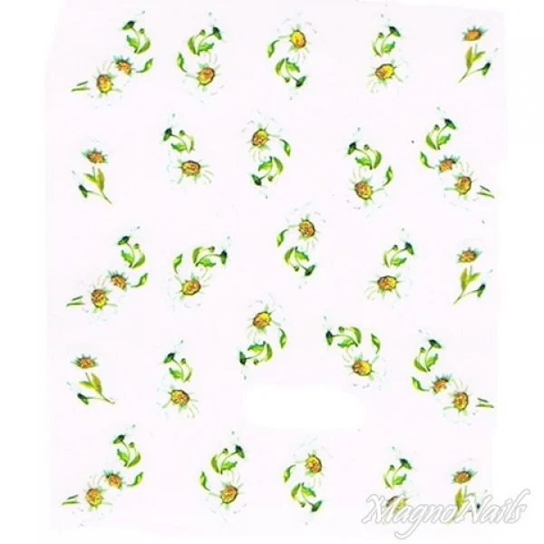 2D Nail Art One Stoke Sticker