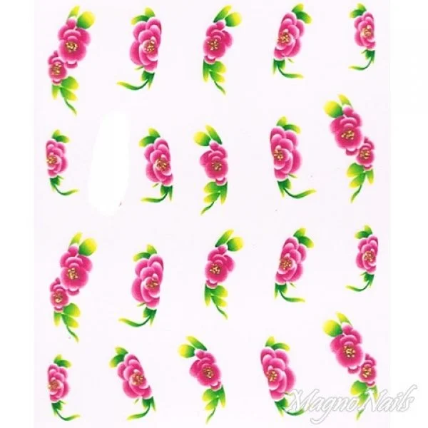 2D Nail Art One Stoke Sticker