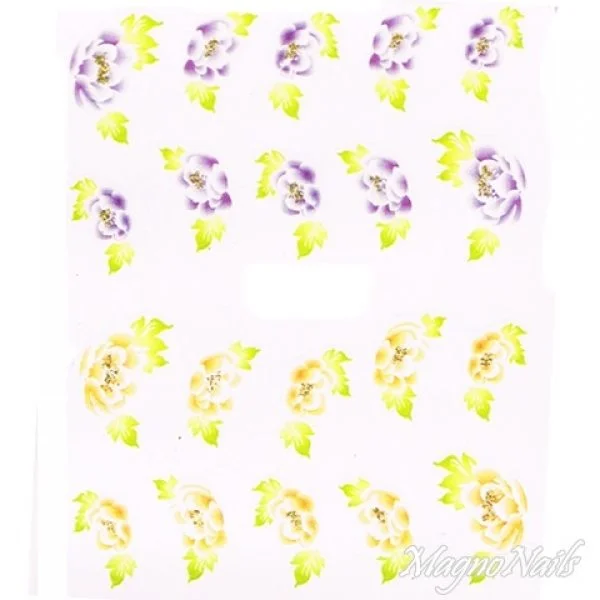 2D Nail Art One Stoke Sticker