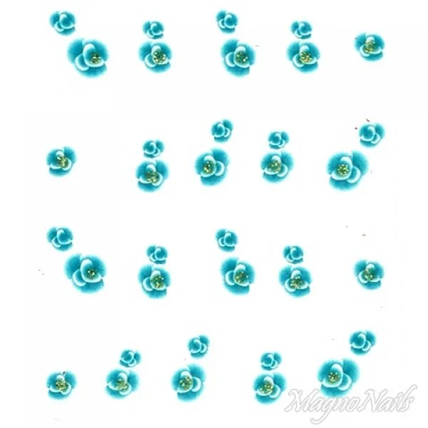 2D Nail Art One Stoke Sticker