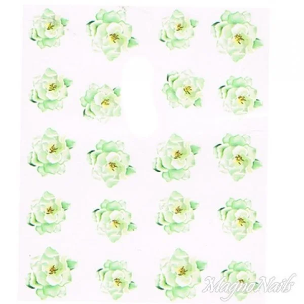 2D Nail Art One Stoke Sticker