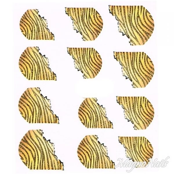 2D Nail Art One Stoke Sticker