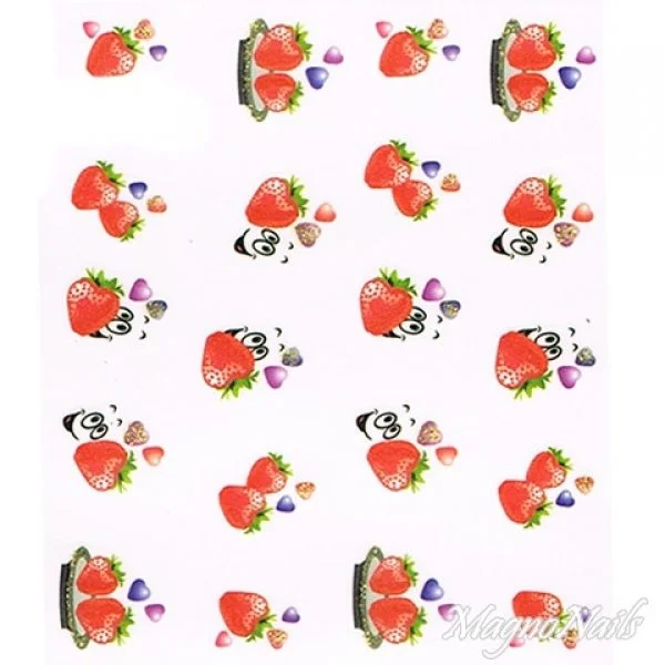 2D Nail Art One Stoke Sticker