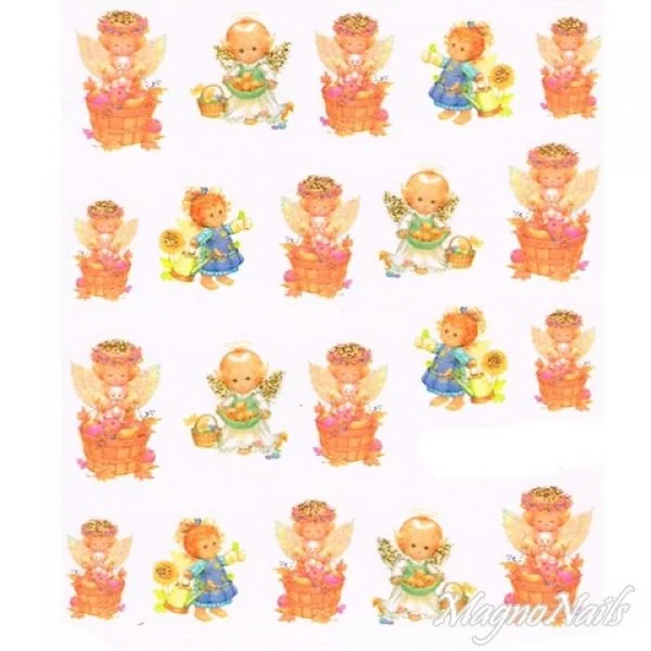 2D Nail Art One Stoke Sticker