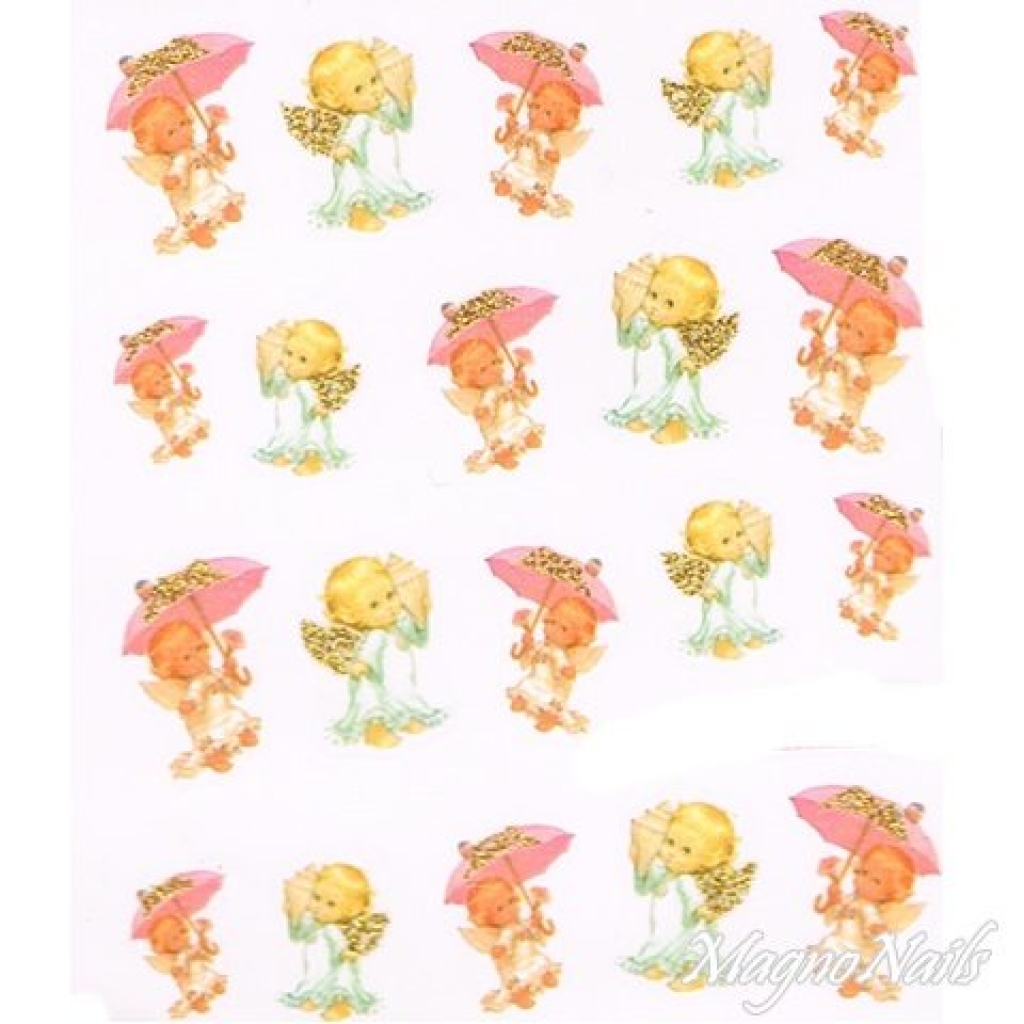 2D Nail Art One Stoke Sticker