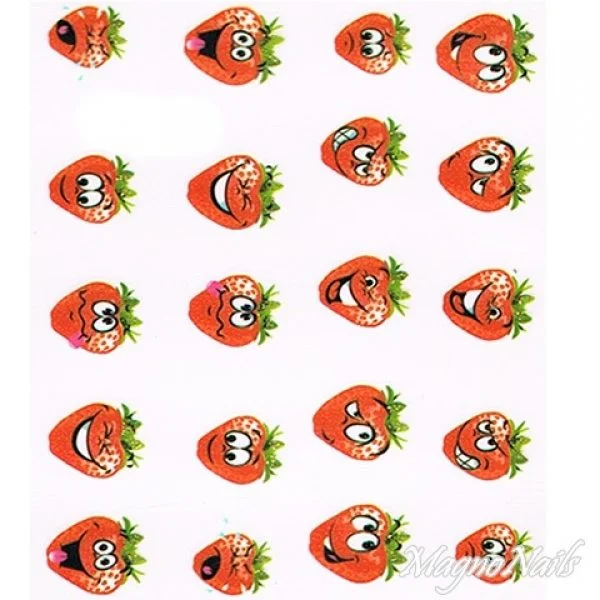 2D Nail Art One Stoke Sticker