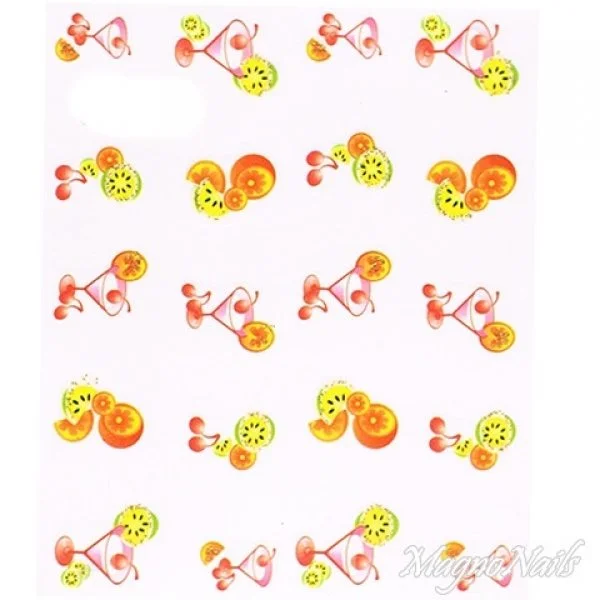 2D Nail Art One Stoke Sticker