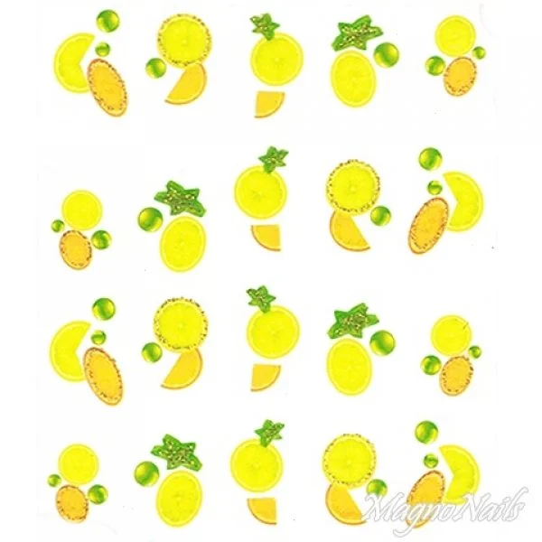 2D Nail Art One Stoke Sticker