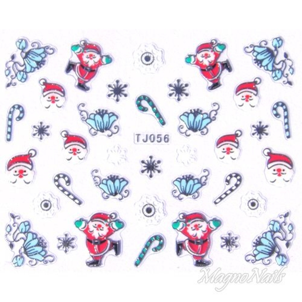 2D Nail Art Sticker