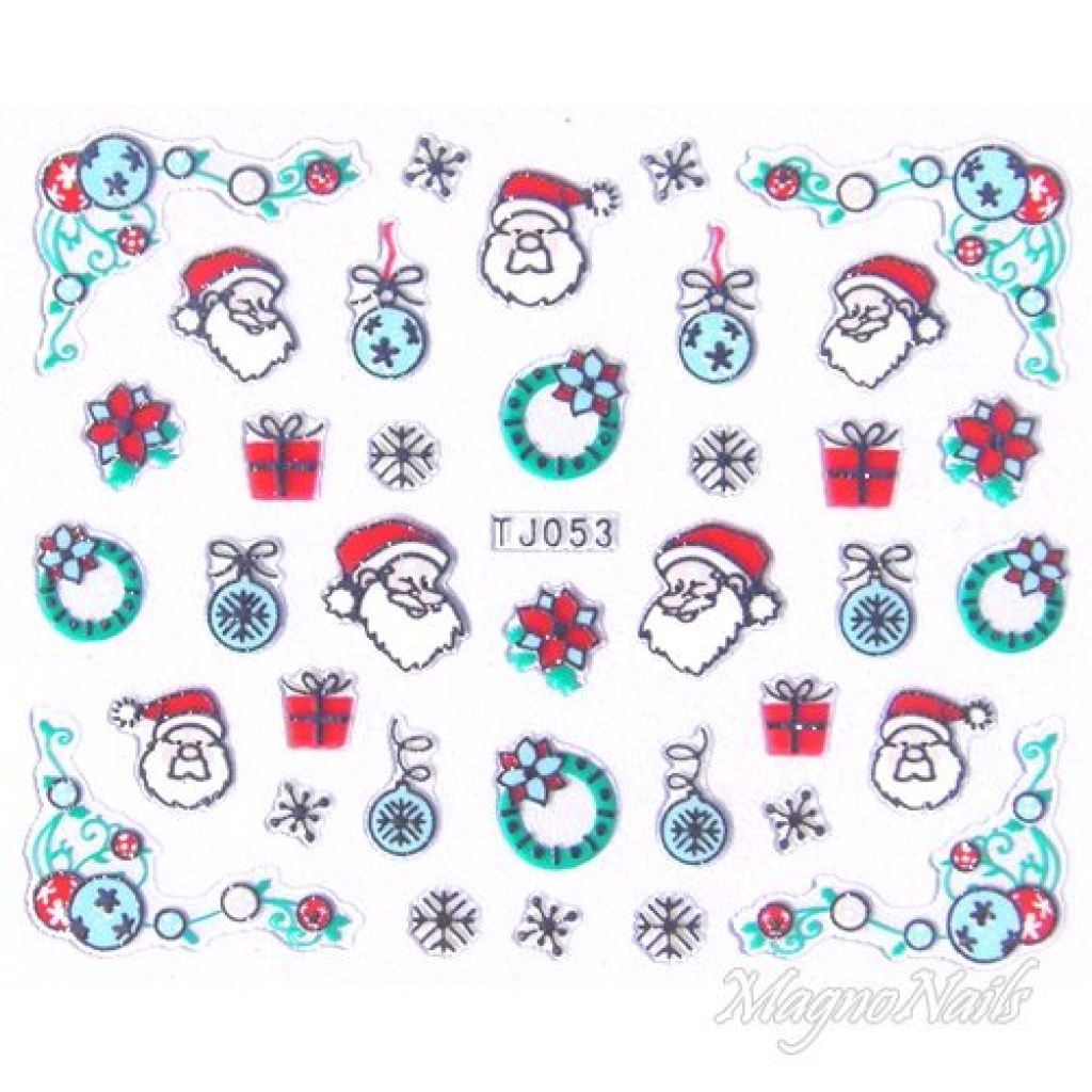 2D Nail Art Sticker