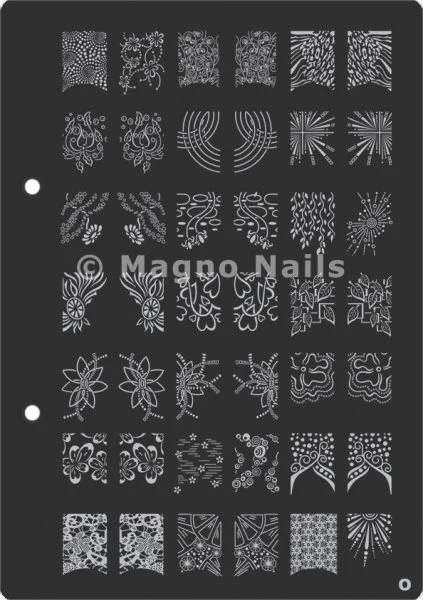 XL Stamping Schablone O extra große Schablone tief ausgestanzt Qualität