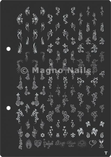 XL Stamping Schablone T extra große Schablone tief ausgestanzt Qualität