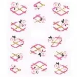 2D Nail Art One Stoke Sticker