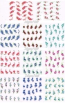 2D Nail Art Sticker