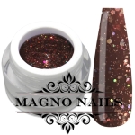 Glitter Gel mit Weinroten Pigmenten Glitter