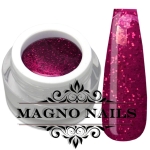 UV Gel - 1331 - Glitter Gel - Glittery Red pink  Glitzer Gel Glitzergel Nageldesign Nägel Nails Nagelstudio