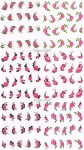 2D Nail Art Sticker