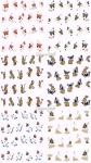 2D Nail Art Sticker