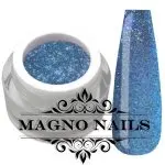 UV Gel - 172 - Chrome Glitter Glam Gel - Blue Wave