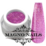 UV Gel - 178 - Chrome Glitter Glam Gel - Vivid Pink