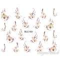 2D Nail Art One Stroke Sticker