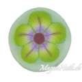 Fimo Stange - Blume neongrün