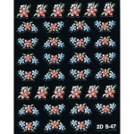 2D Nail Art Sticker