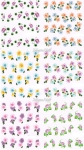 2D Nail Art Sticker