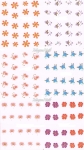 2D Nail Art Sticker