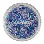 3D Einlegemotive - Shapes - 3D Hasen lila 5 mm