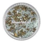3D Einlegemotive - Shapes - Kreuze gold 5 mm