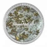 3D Einlegemotive - Shapes - Kreuze gold 5 mm