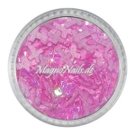 3D Einlegemotive - Shapes - Kreuze neonrosa 5 mm