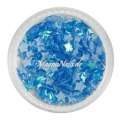 3D Einlegemotive - Shapes - Sterne hellblau 5 mm