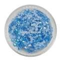 3D Einlegemotive - Shapes - Schleifen hellblau 5 mm