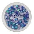 3D Einlegemotive - Shapes - Sterne dunkelblau 5 mm