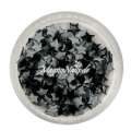 3D Einlegemotive - Shapes - Sterne schwarz 5 mm