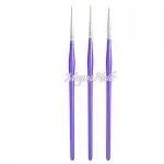 Nail Art Pinsel Set 3 -Teilig