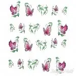 2D Nail Art One Stoke Sticker