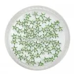 Strasssteine - Stern apfelgrün