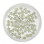 Strasssteine - Stern hellgrün