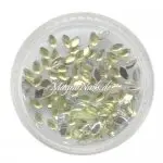 Strasssteine - Elipse hellgrün