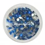 Strasssteine - Elipse dunkelblau