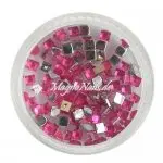 Strasssteine - Quadrat pink